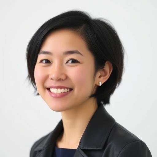 Profile picture of Emily Chen, a woman with short black hair and a warm smile